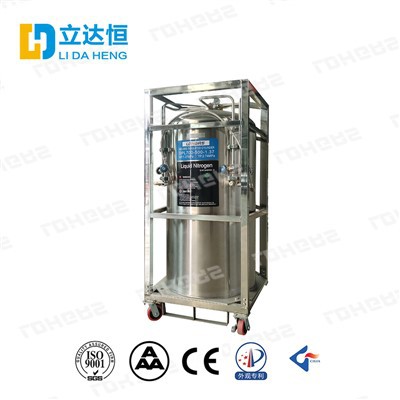 Erineva seeria krüogeensed Dewarsi LN2 mahutid